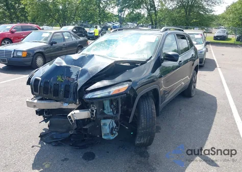 2016 Jeep Cherokee 75Th Anniversary from USA, damaged, VIN 1C4PJMCS9GW285854